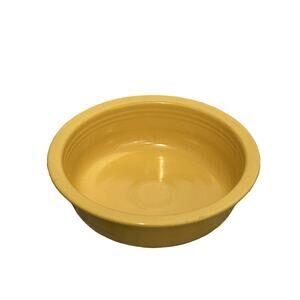 Fiesta Vintage Retired Yellow Large Bowl 9 1/2 x 3 in 1936 - 1969